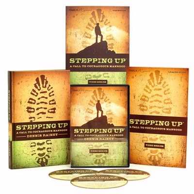 Stepping Up: A Call To Courageous Manhood Video Series w/3 DVDs
