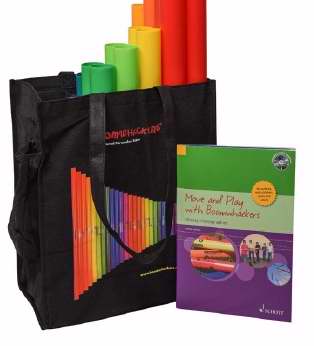 Instrument-Boomwhacker Move And Play Set (Includes 25 Boomwhackers, Bag, & CD/DVD Book)