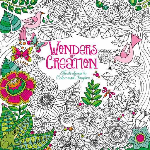 Wonders Of Creation: Illustrations To Color And Inspire