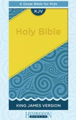 KJV Kids Bible-Blue/Yellow FlexiSoft