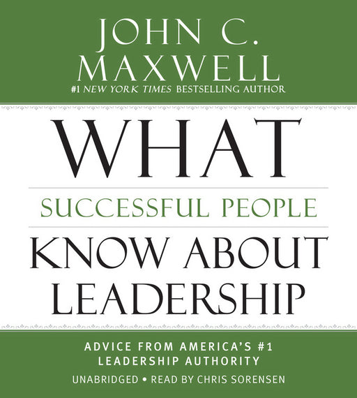 Audiobook-Audio CD-What Successful People Know About Leadership (Unabridged) (3 CD)
