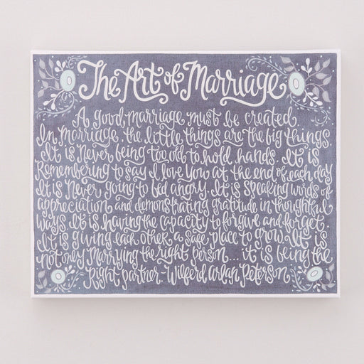 Canvas-Art Of Marriage-Neutral (12 x 15)