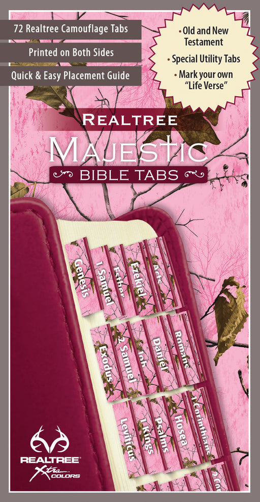 Bible Tab-Majestic-Realtree Camo-Pink