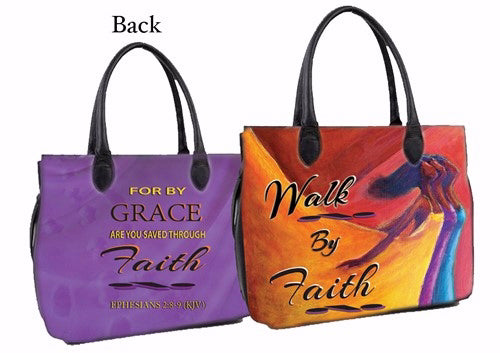 Bible Cover-Bible Bag-Walk By Faith