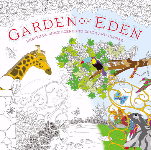Garden Of Eden Adult Coloring Book
