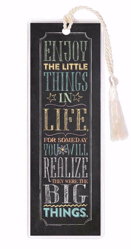 Bookmark-Chalk-Enjoy The Little Things