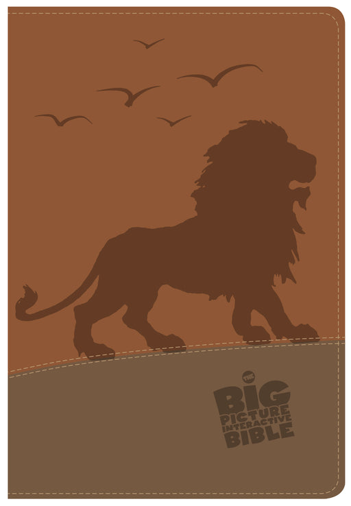 CSB Big Picture Interactive Bible-Lion Leathertouch