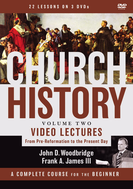 DVD-Church History V2: Video Lectures (3 DVD Series)