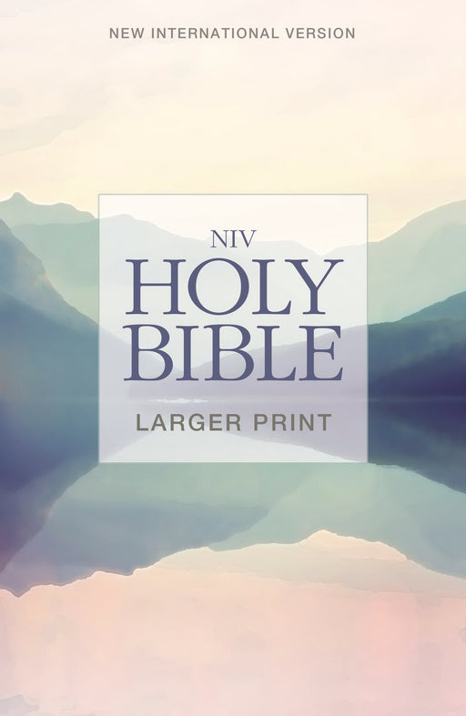 NIV Larger Print Bible-Lakeside Softcover