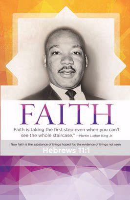 Bulletin-Faith (Martin Luther King Jr) (Pack Of 100) (Pkg-100)