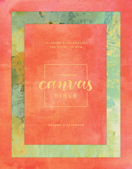 Message Canvas Bible-Spring Palette Hardcover