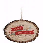 Ornament-Barky-Merry Christmas