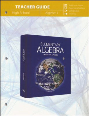 Master Books-Elementary Algebra Teacher Guide