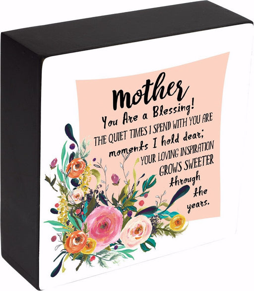 Box Plaque-Mother, You Are A Blessing (6 x 6)