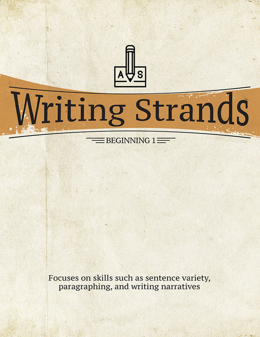 Master Books-Writing Strands: Beginning 1