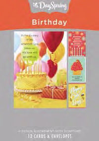 Card-Boxed-Birthday-Birthday Images (Box Of 12) (Pkg-12)