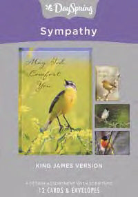 Card-Boxed-Sympathy-Birds (Box Of 12) (Pkg-12)