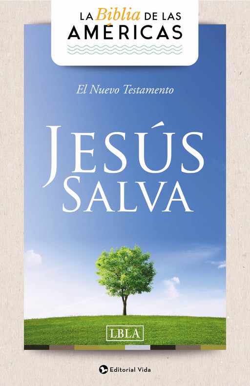 Span-LBLA Jesus Saves New Testament-Softcover