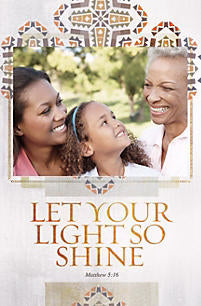 Bulletin-Let Your Light Shine (Matthew 5:16 KJV) (Pack Of 100)  (Pkg-100)