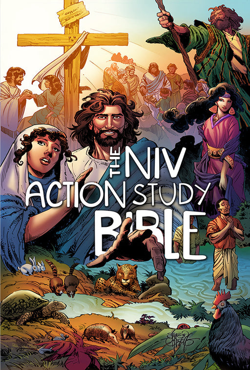 NIV The Action Study Bible-Hardcover