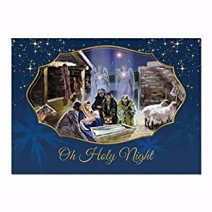 Card-Boxed-O Holy Night #C940 (Christmas) (Box Of 15) (Pkg-15)