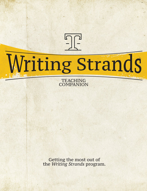 Master Books-Writing Strands (Teaching Companion)