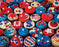 Jigsaw Puzzle-Patriotic Cupcakes (1000 Pieces)