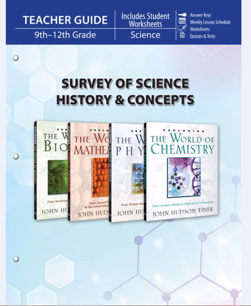 Master Books-Survey Of Science History & Concepts Teacher Guide (9th - 12th Grade)