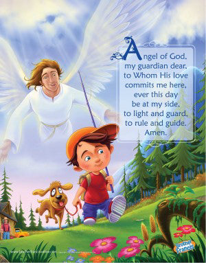 Mini-Poster: Heavenly Friends-Guardian Angel