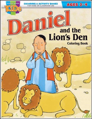 Daniel And The Lion's Den Coloring & Activity Book