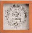 Framed Board-Thanks & Giving-Fabric Board-Small