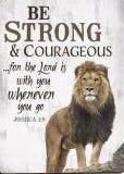 Magnet-Be Strong & Courageous (2.5" x 3.5")