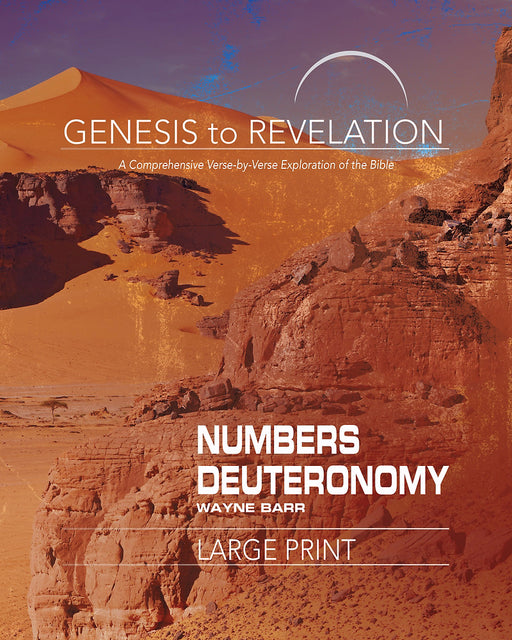 Numbers, Deuteronomy Participant Book-Large Print (Jan 2019)