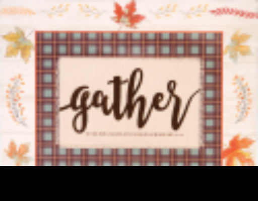 Layered Plaque-Gather (11 X 14)