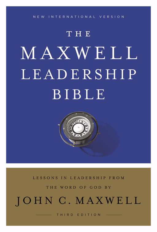 NIV Maxwell Leadership Bible (Third Edition) (Comfort Print)-Hardcover (Mar 2019)