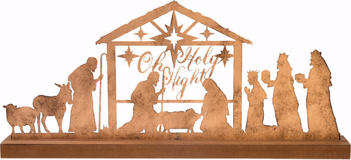 Nativity Scene-Oh Holy Night (24 x 10.5)