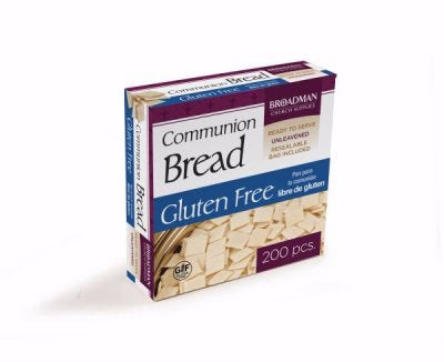 Communion-Bread-Baked Gluten Free Square (Pack Of 200) (Pkg-200)