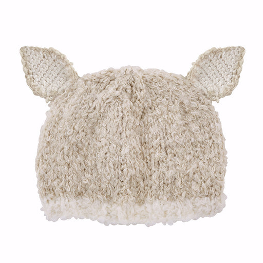 Baby-Knit Hat-Lamb-Cream