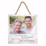 Jute Hanging Photo Frame-In My Heart (7 x 7)