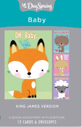 Card-Boxed-Baby Big Characters (Box Of 12) (Dec) (Pkg-12)