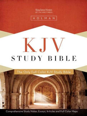 KJV Study Bible-Blk Genuine Indx (Sep)