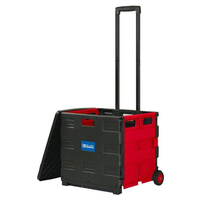 Bazic Rolling Cart Red