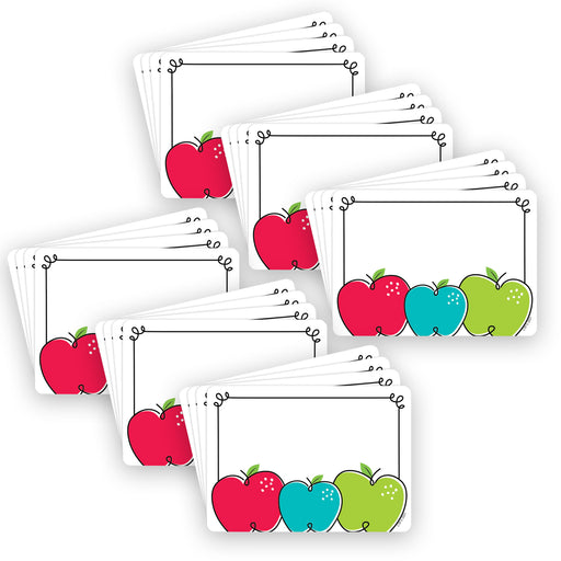(6 Pk) Doodle Apples Labels 36pk