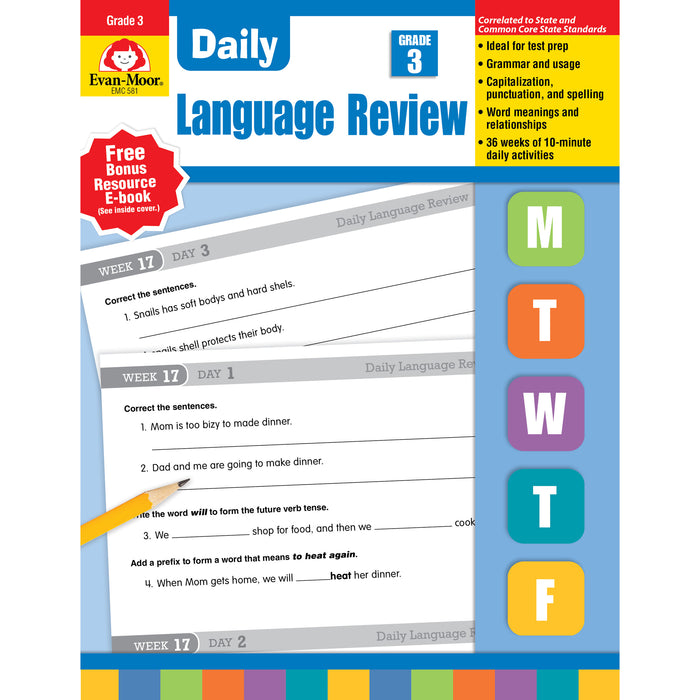 Daily Language Review Gr 3