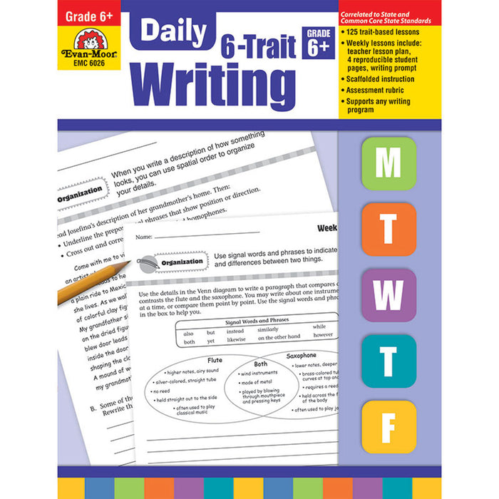 Daily 6 Trait Writing Gr 6