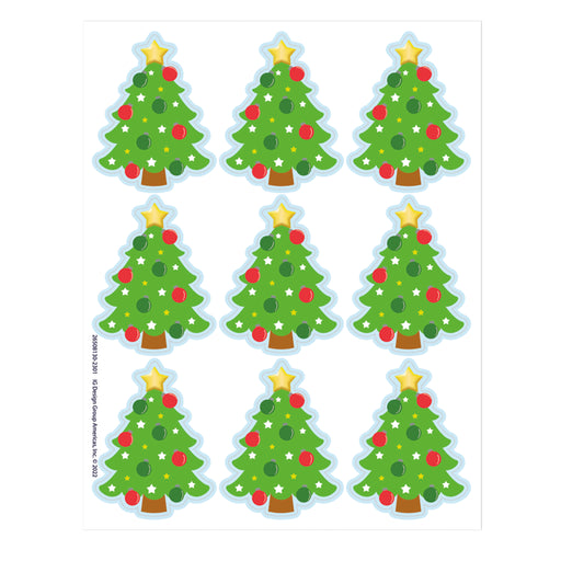 Christmas Tree Giant Stickers, 36 Per Pack, 12 Packs