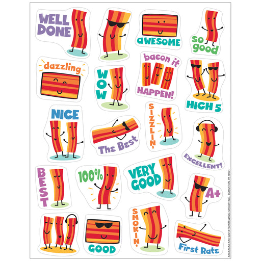 (6 Pk) Bacon Stickers Scented