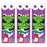 (3 Pk) Reading Breath Bookmarks Scented