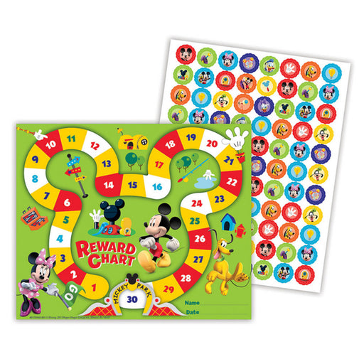 (3 Pk) Mickey Mouse Clubhouse Mickey Park Mini Chart Plus Stckrs