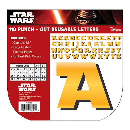 (3 Pk) Star Wars Deco Letters